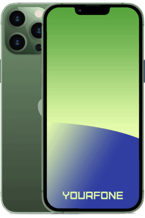 iPhone 13 Pro Max Green Front And Back - Yourfone