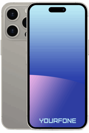 iPhone 15 Pro Max Natural Front And Back - Yourfone