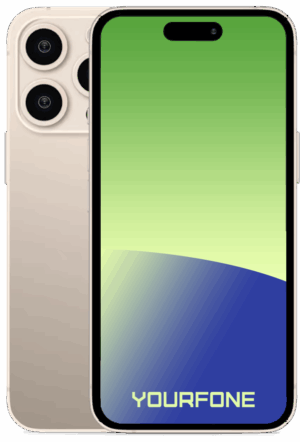 iPhone 16 Pro Max Desert Front And Back - Yourfone