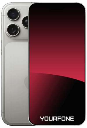 iPhone 17 Pro Max Silver Front And Back - Yourfone
