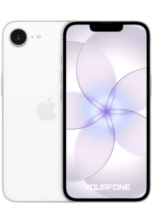 iPhone 17e White Front And Back - Yourfone